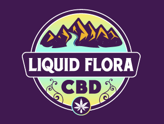 Liquid Flora CBD logo design by Ultimatum