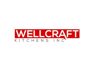 WellCraft Kitchens Inc. logo design by fawadyk