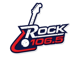 Rock 106.5 logo design by REDCROW