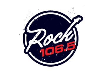 Rock 106.5 logo design by REDCROW