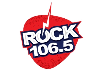 Rock 106.5 logo design by REDCROW