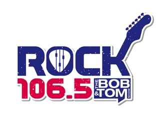 Rock 106.5 logo design by DreamLogoDesign