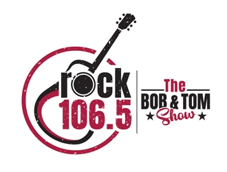 Rock 106.5 logo design by DreamLogoDesign