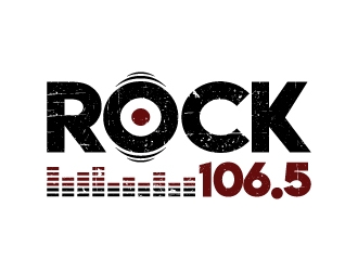 Rock 106.5 logo design by abss