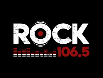 Rock 106.5 logo design by abss