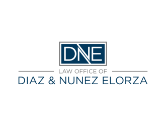 Law Office of Diaz & Nunez Elorza logo design by deddy