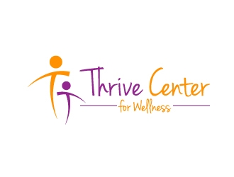 Thrive Center for Wellness logo design by my!dea