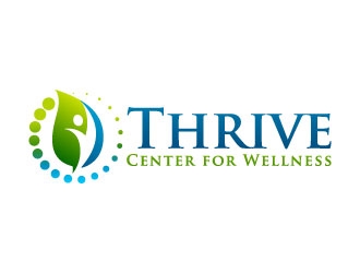 Thrive Center for Wellness logo design by J0s3Ph
