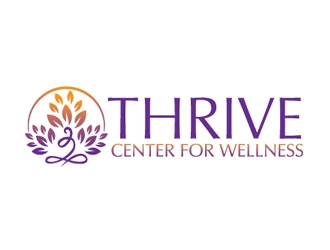 Thrive Center for Wellness logo design by gogo