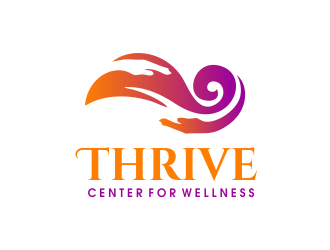 Thrive Center for Wellness logo design by JessicaLopes