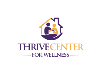Thrive Center for Wellness logo design by YONK