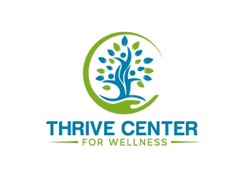 Thrive Center for Wellness logo design by iBal05