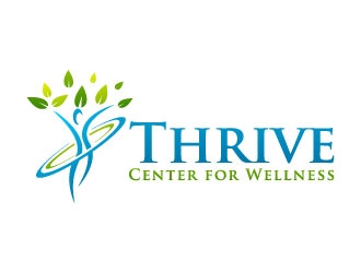 Thrive Center for Wellness logo design by J0s3Ph