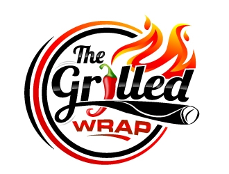The Grilled Wrap logo design by J0s3Ph