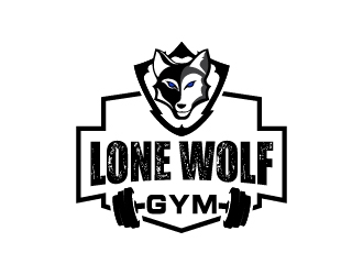 Lone Wolf Gym logo design by sakarep