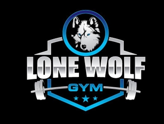 Lone Wolf Gym logo design by gogo