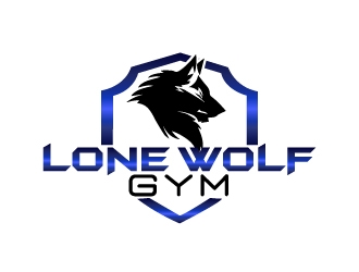 Lone Wolf Gym logo design by fawadyk
