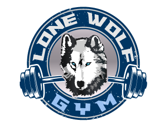 Lone Wolf Gym logo design by IanGAB