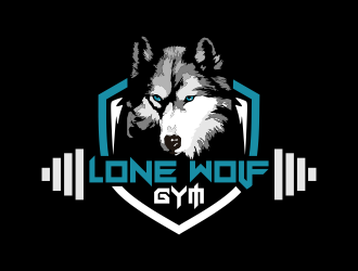 Lone Wolf Gym logo design by imagine