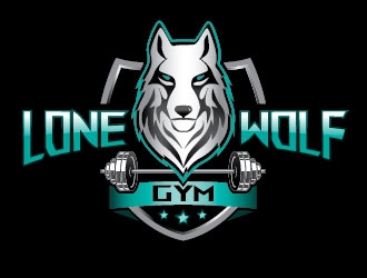 Lone Wolf Gym logo design by agoosh