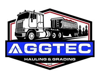 AggTec Hauling & Grading LLC logo design by gogo