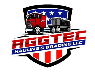AggTec Hauling & Grading LLC logo design by daywalker