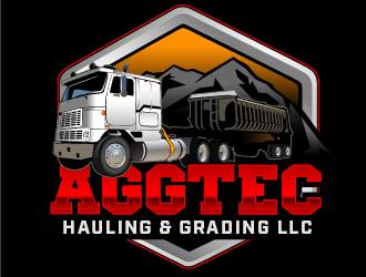 AggTec Hauling & Grading LLC logo design by THOR_