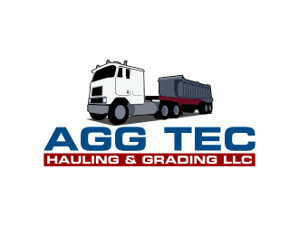 AggTec Hauling & Grading LLC logo design by Kruger