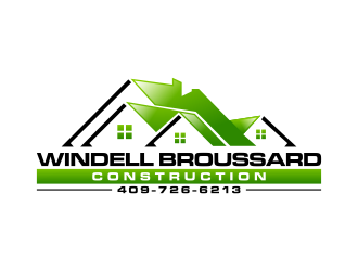 Windell Broussard Construction logo design by imagine