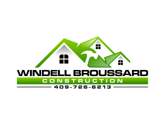 Windell Broussard Construction logo design by imagine