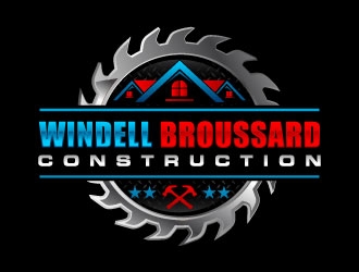 Windell Broussard Construction logo design by J0s3Ph