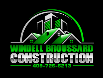 Windell Broussard Construction logo design by THOR_