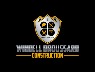 Windell Broussard Construction logo design by Kruger