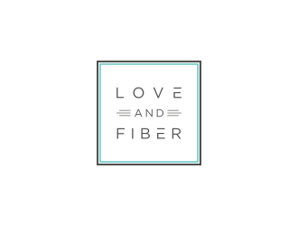 Love and Fiber logo design by ammad