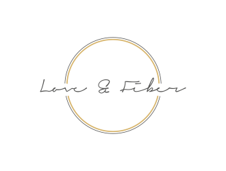 Love and Fiber logo design by ammad