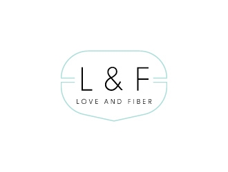 Love and Fiber logo design by fritsB
