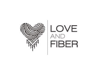 Love and Fiber logo design by sanworks