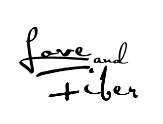 Love and Fiber logo design by ElonStark