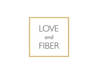 Love and Fiber logo design by yunda