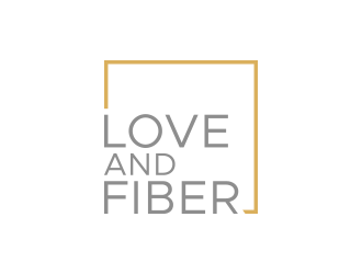 Love and Fiber logo design by lexipej