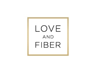 Love and Fiber logo design by MUSANG