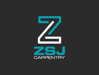 ZSJ Carpentry logo design by wongndeso