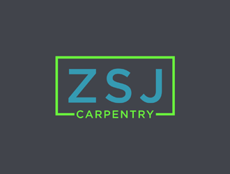 ZSJ Carpentry logo design by johana