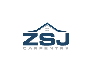 ZSJ Carpentry logo design by ElonStark