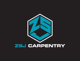ZSJ Carpentry logo design by J0s3Ph