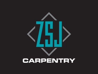 ZSJ Carpentry logo design by J0s3Ph