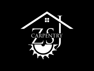 ZSJ Carpentry logo design by qqdesigns