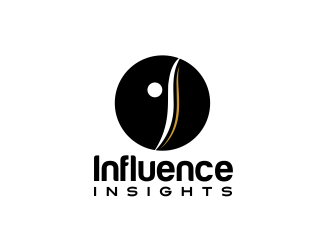 Influence Insights logo design by AisRafa