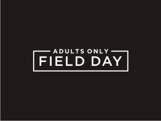 Adults only Field Day logo design by bricton
