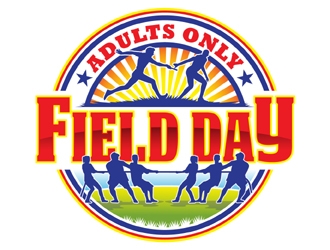 Adults only Field Day logo design by MAXR